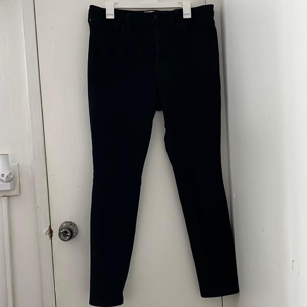 Black high rise skinny jeans by Universal Thread